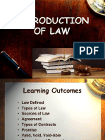 Int of Law - Session I