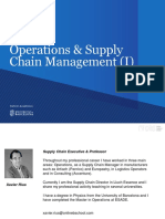 Operations & Supply Chain Management (Unit 1)
