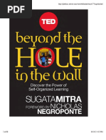 TED Books - Beyond The Hole in The Wall - Discover The Power of ...