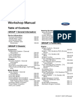 Ford Transit VM 2006-2013 Workshop Manual