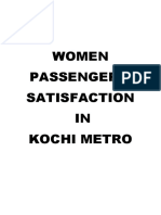 Passenger Satisfaction