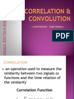 CORRELATION & CONVOLUTION