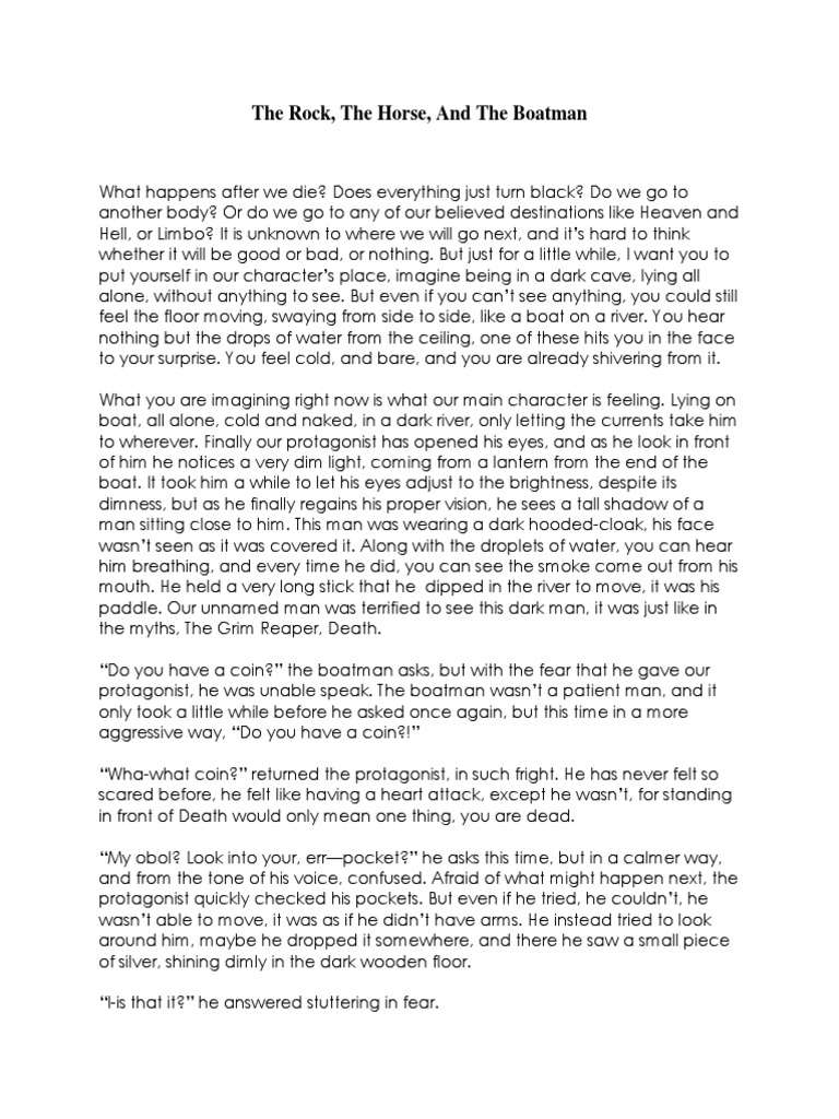 The God of Rocks | PDF | Mythology | Greek Mythology