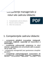 C2 - Funcții Manageriale Și Roluri Ale Cadrului Didactic