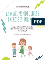 12 Mini Mindful Activities 1