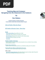 Teaching Map and Compass