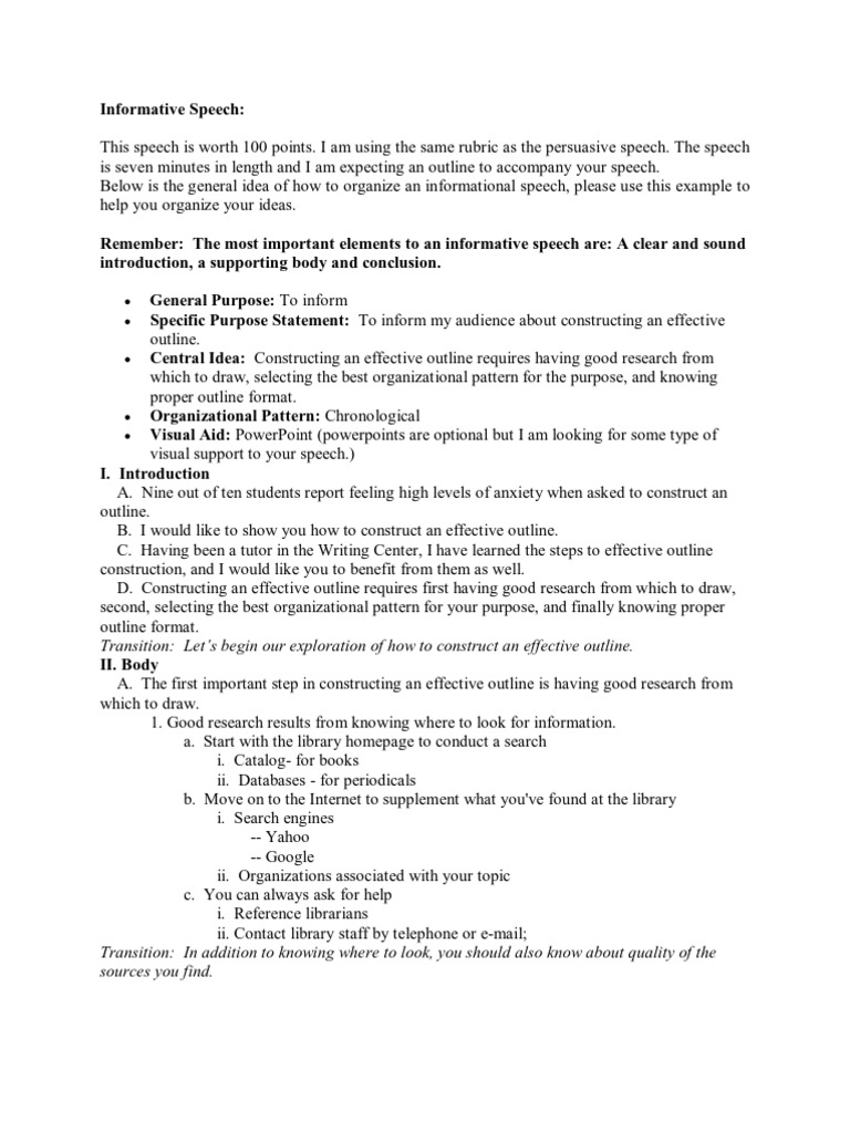 Informative Speech | Libraries | Librarian