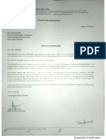 Letter of Appointment PDF