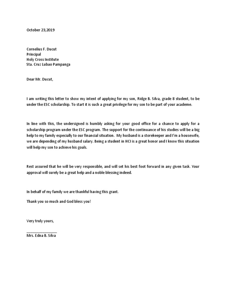 Letter of Intent-Esc  PDF