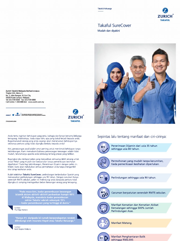 ZurichTakaful Surecover PDF