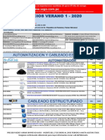 Lista de Precios VERANO 1 2020 NETWORKING ORO Y MSRP PDF