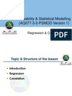 PSMOD - Regression Correlation