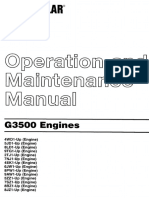Manual de O y M CAT 3516