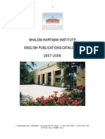 Shalom Hartman Institute English Publications Catalogue