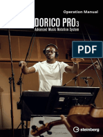 Dorico 3 Operation Manual en PDF