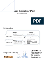 cervical radicular pain + video