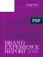 Brand Experience Report 20162