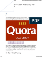 Quora Partner Program - Case Study - Part 3 - Patchesoft