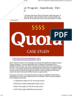 Quora Partner Program - Case Study - Part 2 - Patchesoft
