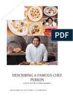 Famous Peruvian Chef Gaston Acurio