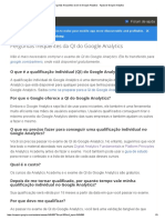 Perguntas Frequentes Da QI Do Google Analytics - Ajuda Do Google Analytics