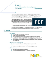 datasheetTJA 1042 PDF