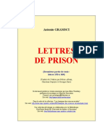 Antonio GRAMSCI LETTRES DE PRISON Deuxie PDF