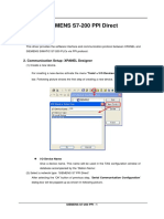 (XPANEL) To Communicate With Siemens S7-200 PPI Direct PDF