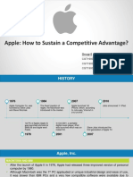5 Apple (In 2013) Sustaining A Competitive Advantage