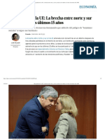 Desigualdad en La UE - La Brecha Entre Norte y Sur Ha Crecido en Los Últimos 15 Años - Economía - EL PAÍS PDF