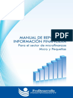 Manual reporte info fra sector IMF