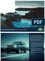 L320 Range Rover SPORT Catálogo 2010 "Powered"