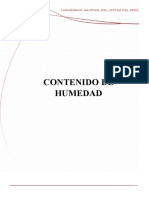 Contenido de humedad