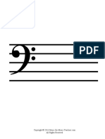 Staff Paper Bass Clef Giant PDF
