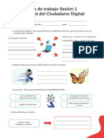 Ficha de Trabajo Sesión 1 Identidad Del Cuidadano Digital