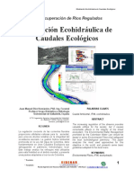 Juan Manuel Diez Hernandez Modelacin Ecohidrulica de Caudales Ecolgicos PDF
