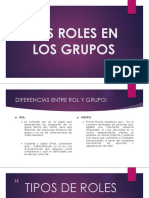 Los Roles en Los Grupos