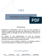 00-Cours 5 - T M S Sil M2 Logistique Esc 2019 PDF