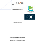 NOTAS ALOS ESTADOS FINANCIEROS XYZ Ltda.