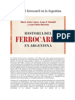 Historia Del Ferrocarril en La Argentina