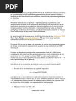 Índice GSI en Mecánica de Rocas | PDF | Roca (geología) | Ciencias fisicas
