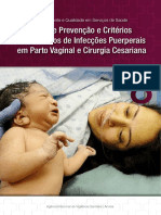 Caderno 8 - Medidas de Prevenção e Critérios Diagnósticos de Infecções Puerperais em Parto Vaginal e Cirurgia Cesariana