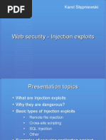 Master Semminar Injection Exploits