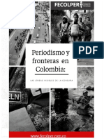 Periodismo y fronteras en Colombia