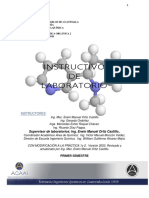 Instructivo de Laboratorio de Química Orgánica 2 Primer Semestre de 2020 Version Revisada y Ampliada PDF