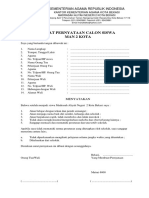 Surat Pernyataan Siswa Baru PDF