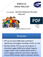 Faktor Pengulih Pelajar Inklusif