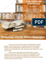 Akhlak Dalam Berpergian