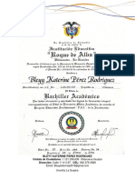 Diploma y Acta de Grado