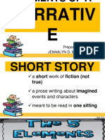 Elements of A Short Story (Grade 8)